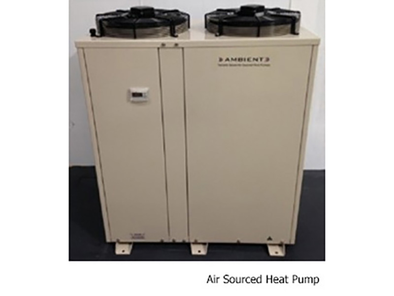 Air sourced heat pump